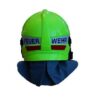 Beklebung FEUERWEHR für Helm F1XF