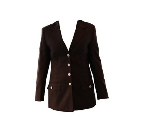Dienstbluse Damen braun