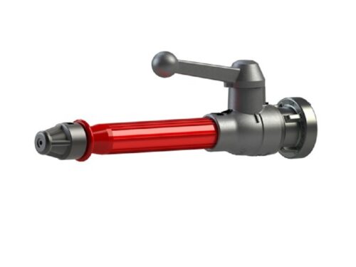 Strahlrohr D25 mit Absperrung