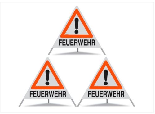 Triopan Faltsignal - FEUERWEHR