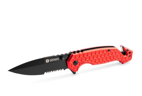 Rettungsmesser Basic, Fire Fighter, Farbe Rot